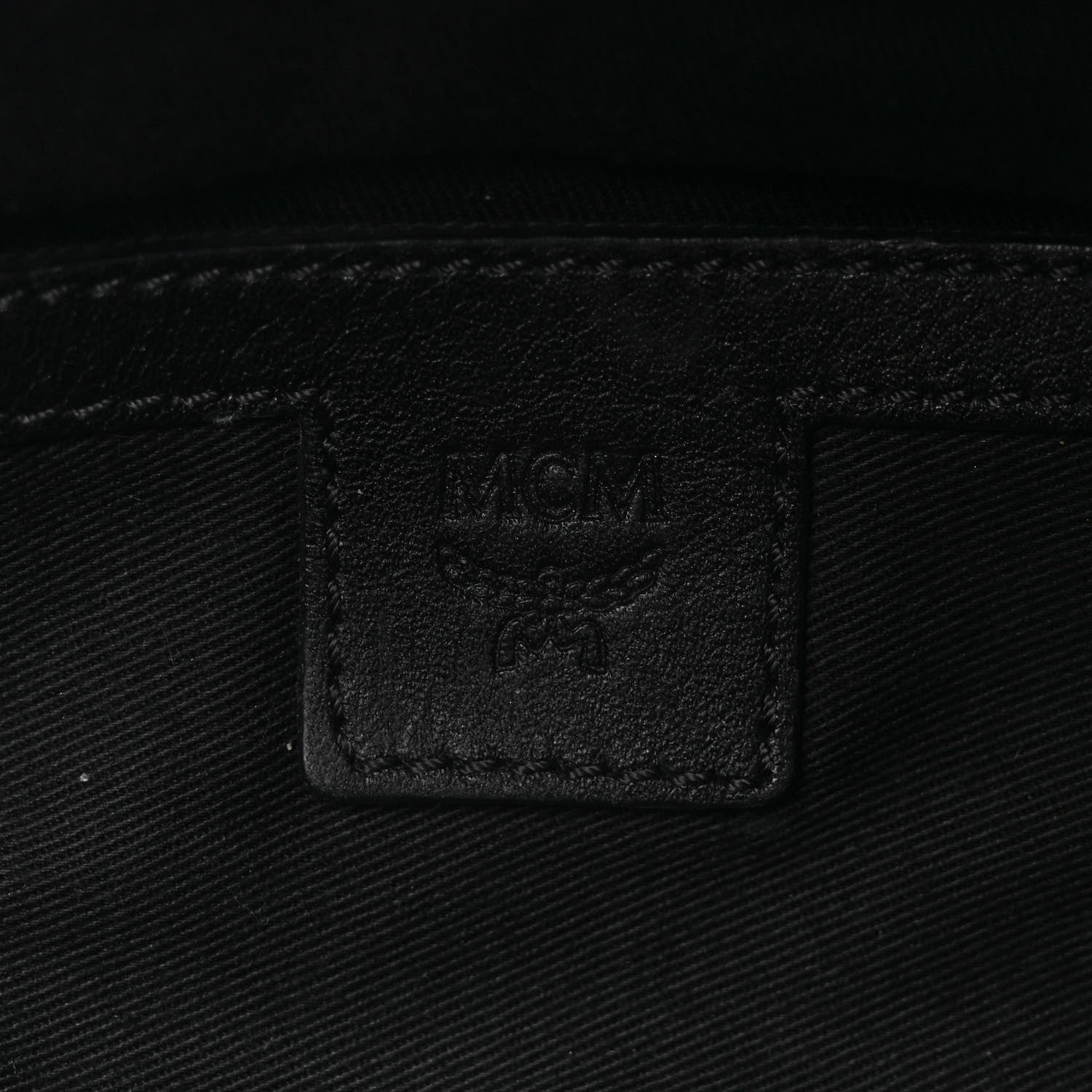 MCM Visetos Medium Belt Bag Black 5 of 8