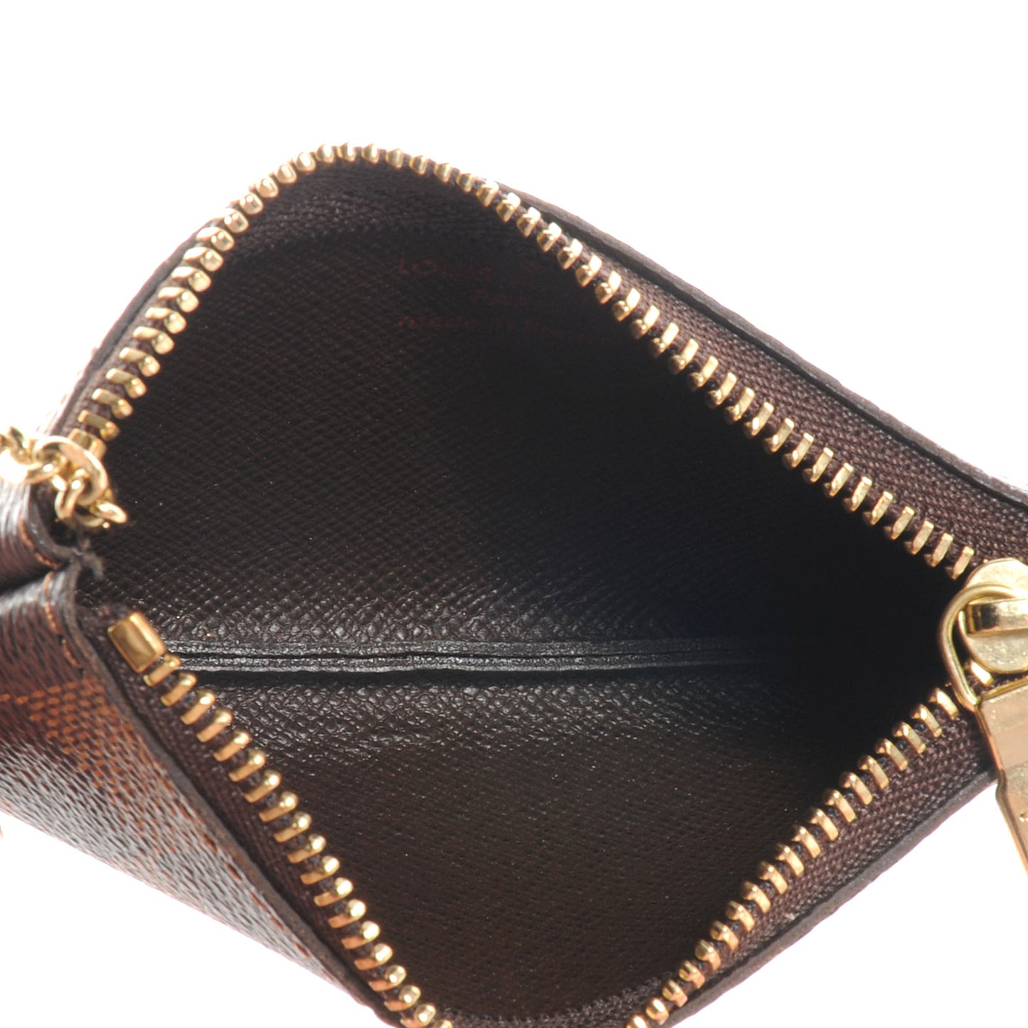 Damier Ebene Key Pouch