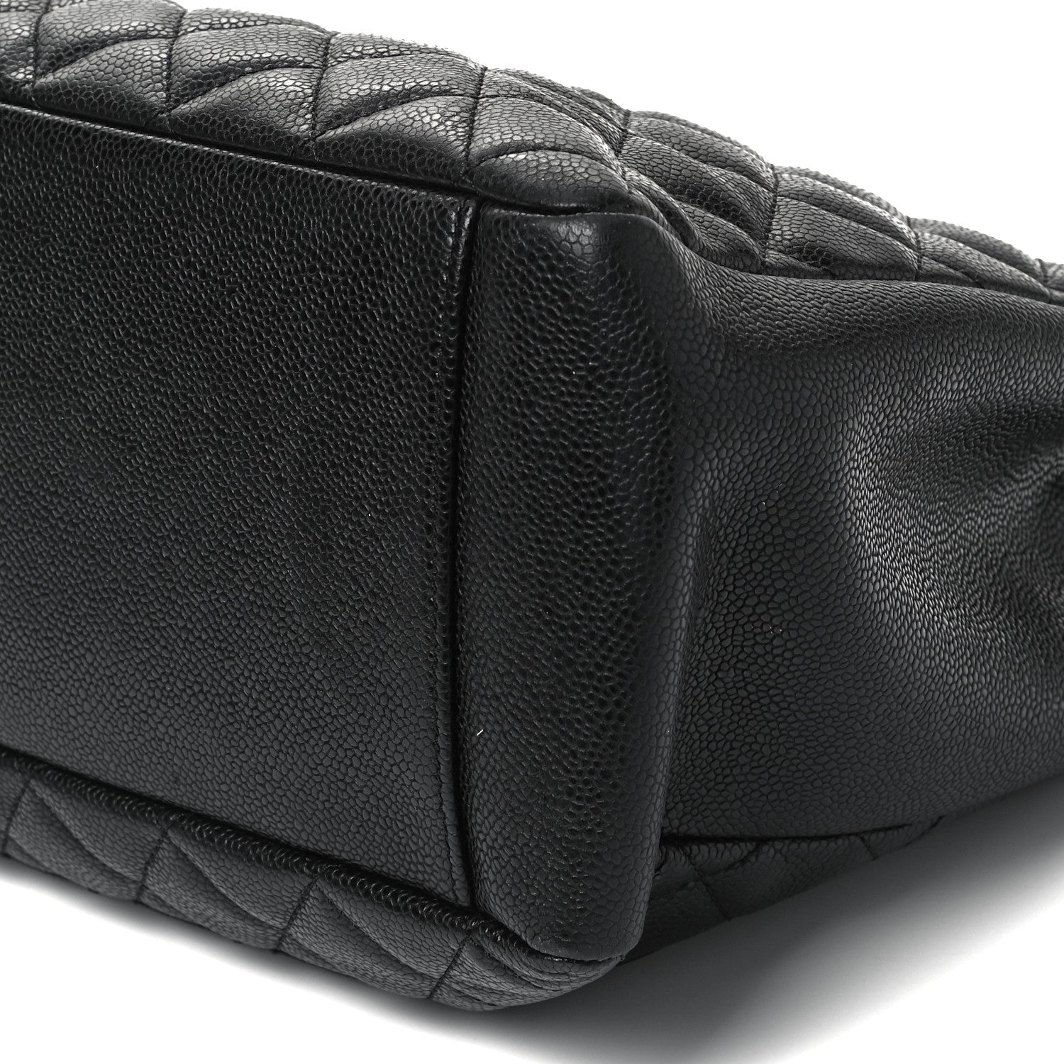 Chanel Caviar Quilted Grand Shopping Tote GST Black 8 of 9