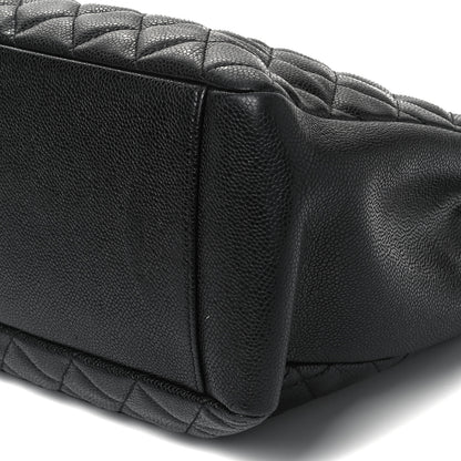Chanel Caviar Quilted Grand Shopping Tote GST Black 8 of 9