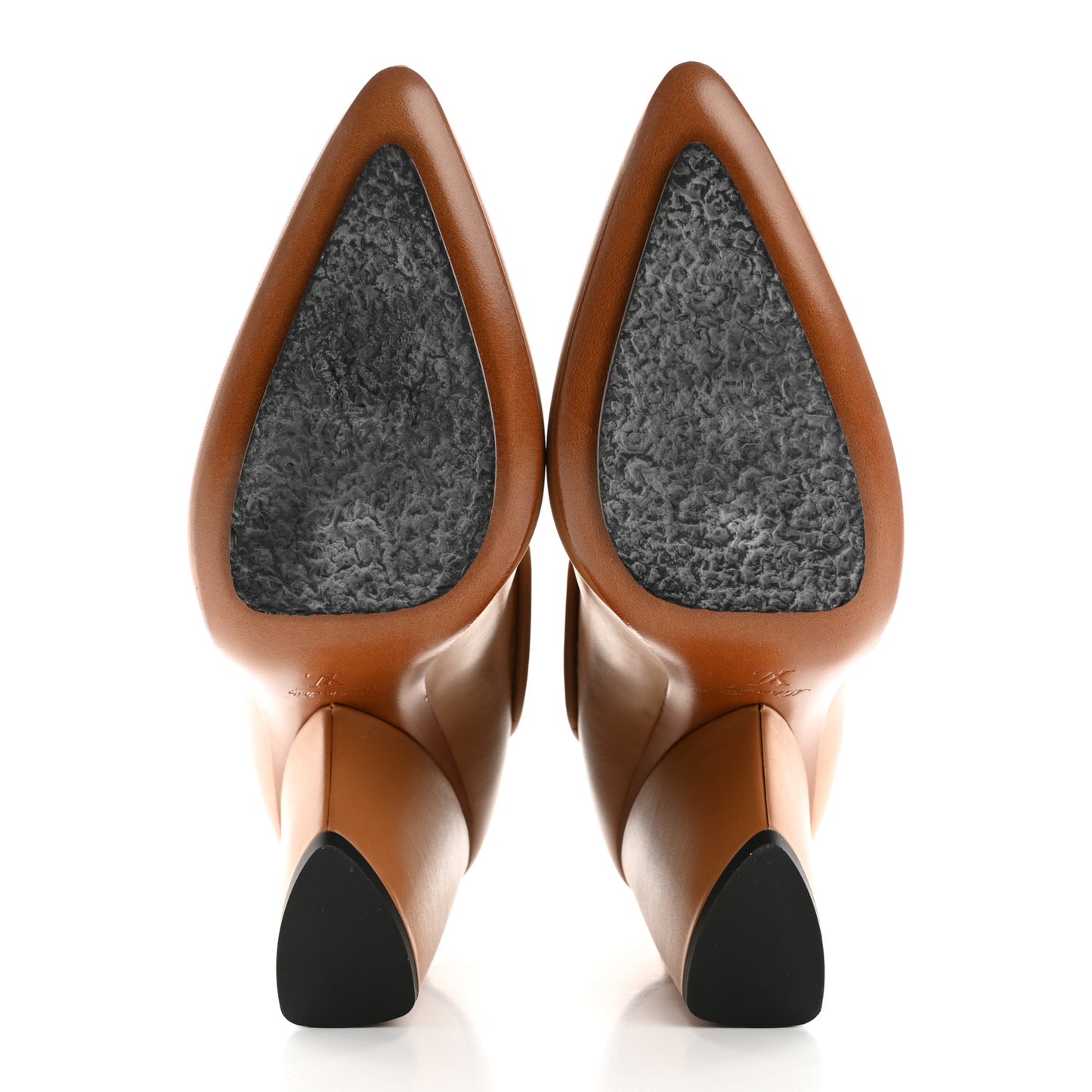 Calfskin Legacy Ankle Boot 39 Camel Brown