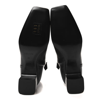 Hermes Calfskin Hommage Ankle Boots 36 Black 5 of 9
