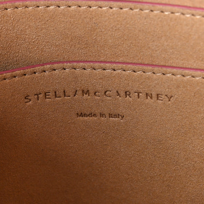 Stella McCartney Eco Alter Nappa Perforated Logo Mini Crossbody Pink 6 of 9