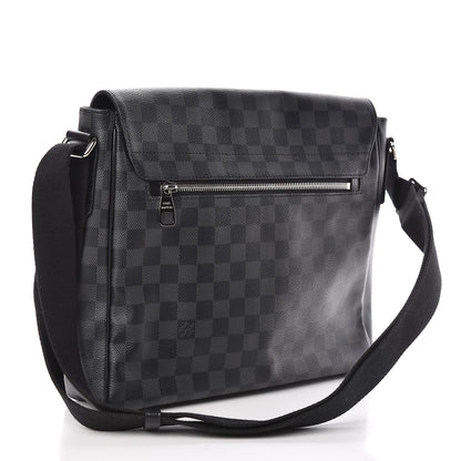 Louis Vuitton Damier Graphite District MM 3 of 11
