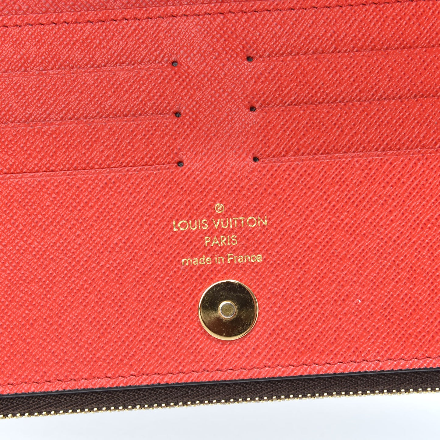 Monogram Adele Wallet Coquelicot