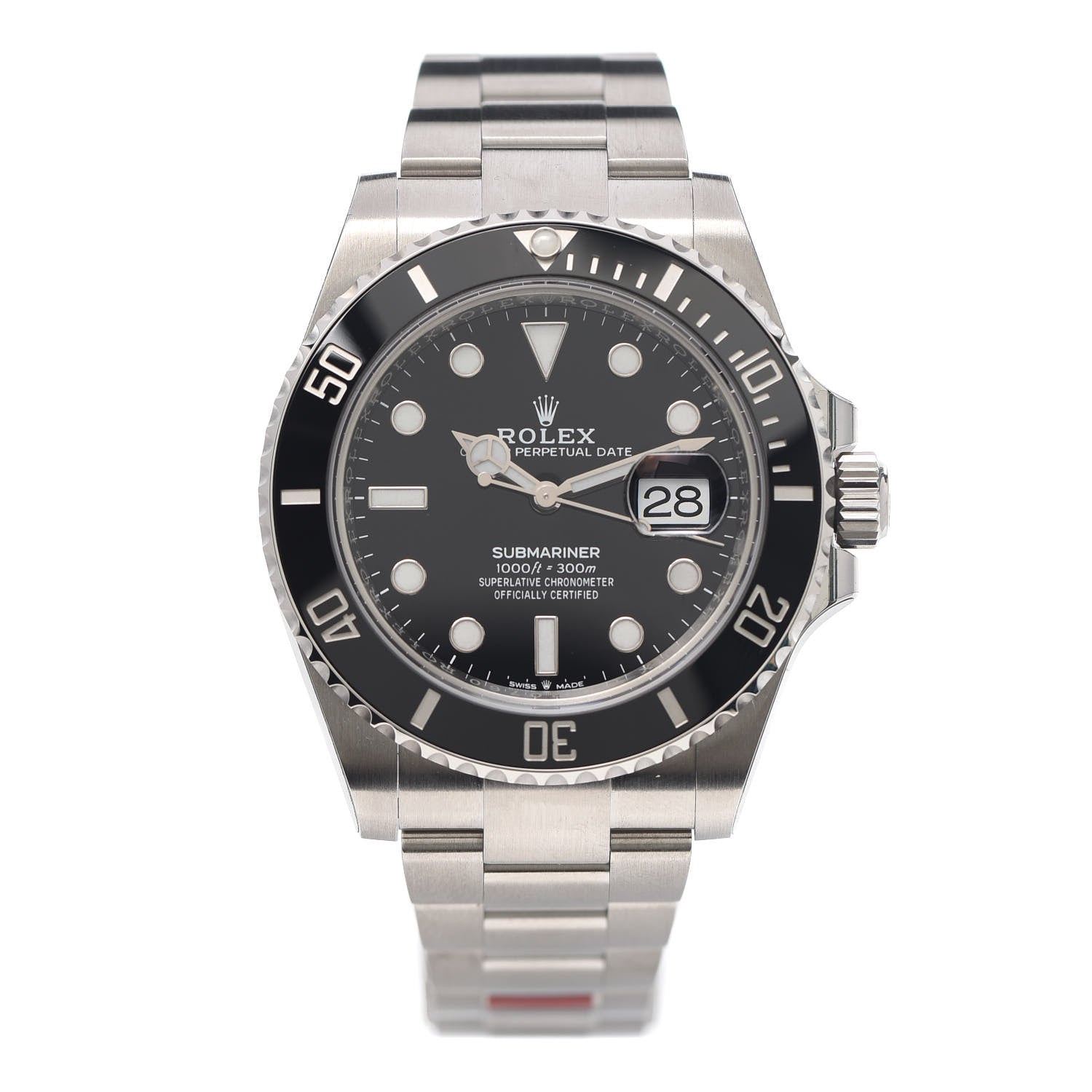 Rolex Stainless Steel 41mm Oyster Perpetual Submariner Date Watch Black 126610LN 1 of 6