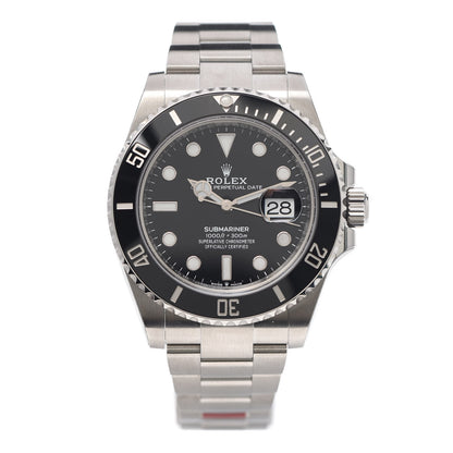Rolex Stainless Steel 41mm Oyster Perpetual Submariner Date Watch Black 126610LN 1 of 6