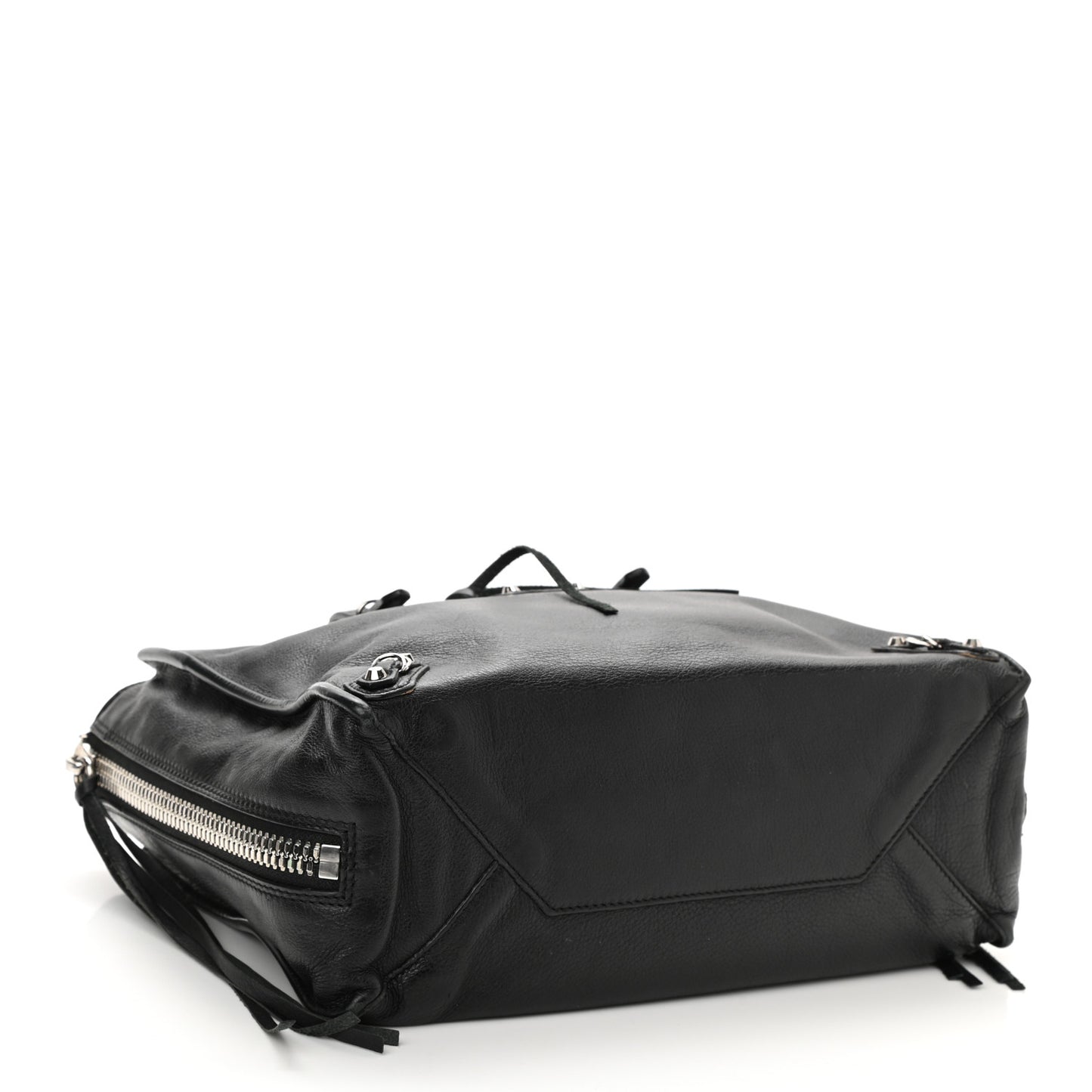 Veau Papier A6 Zip Around Tote Black
