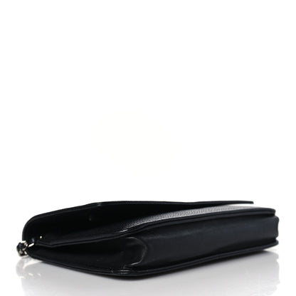 Chanel Caviar Timeless CC Wallet On Chain WOC Black 4 of 11