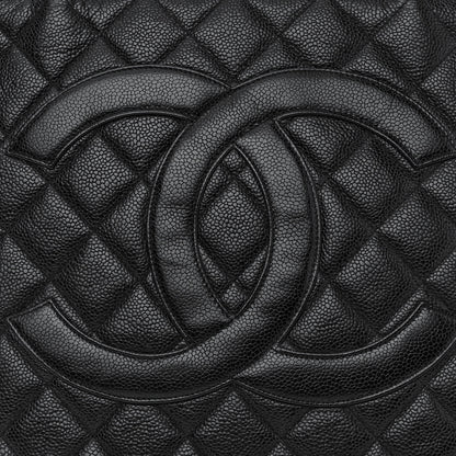 Chanel Caviar Quilted Medallion Tote Black 8 of 11