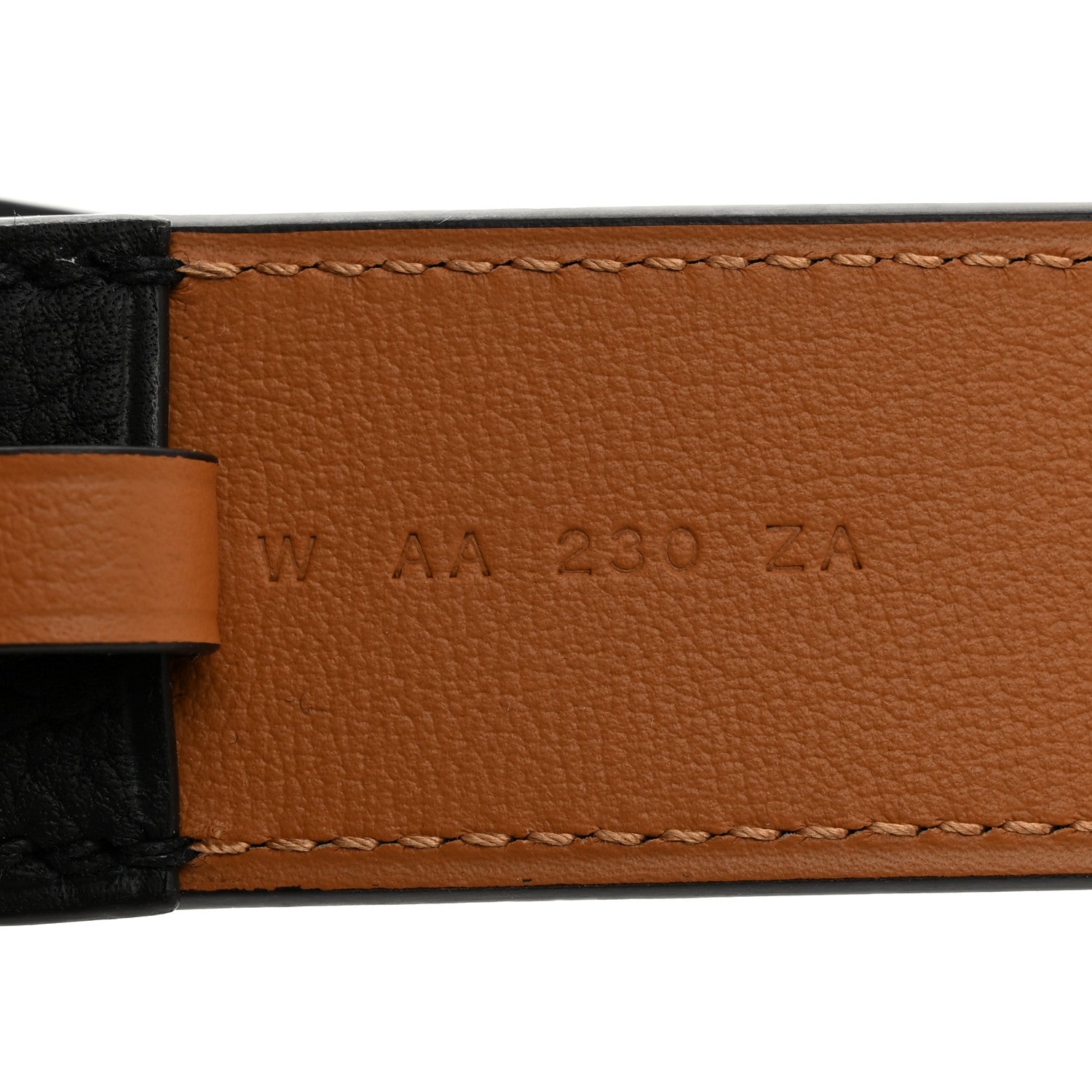 Hermes Togo Etriviere 32mm Belt 85 34 Black 3 of 7