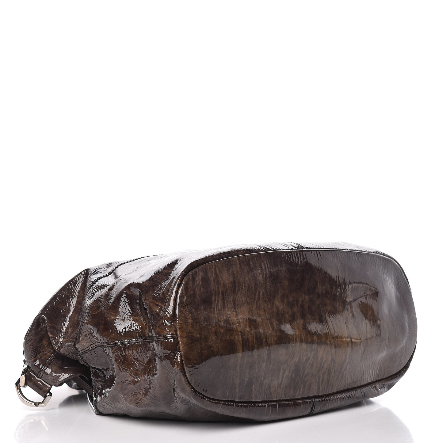 Crinkled Patent Medium Nightingale