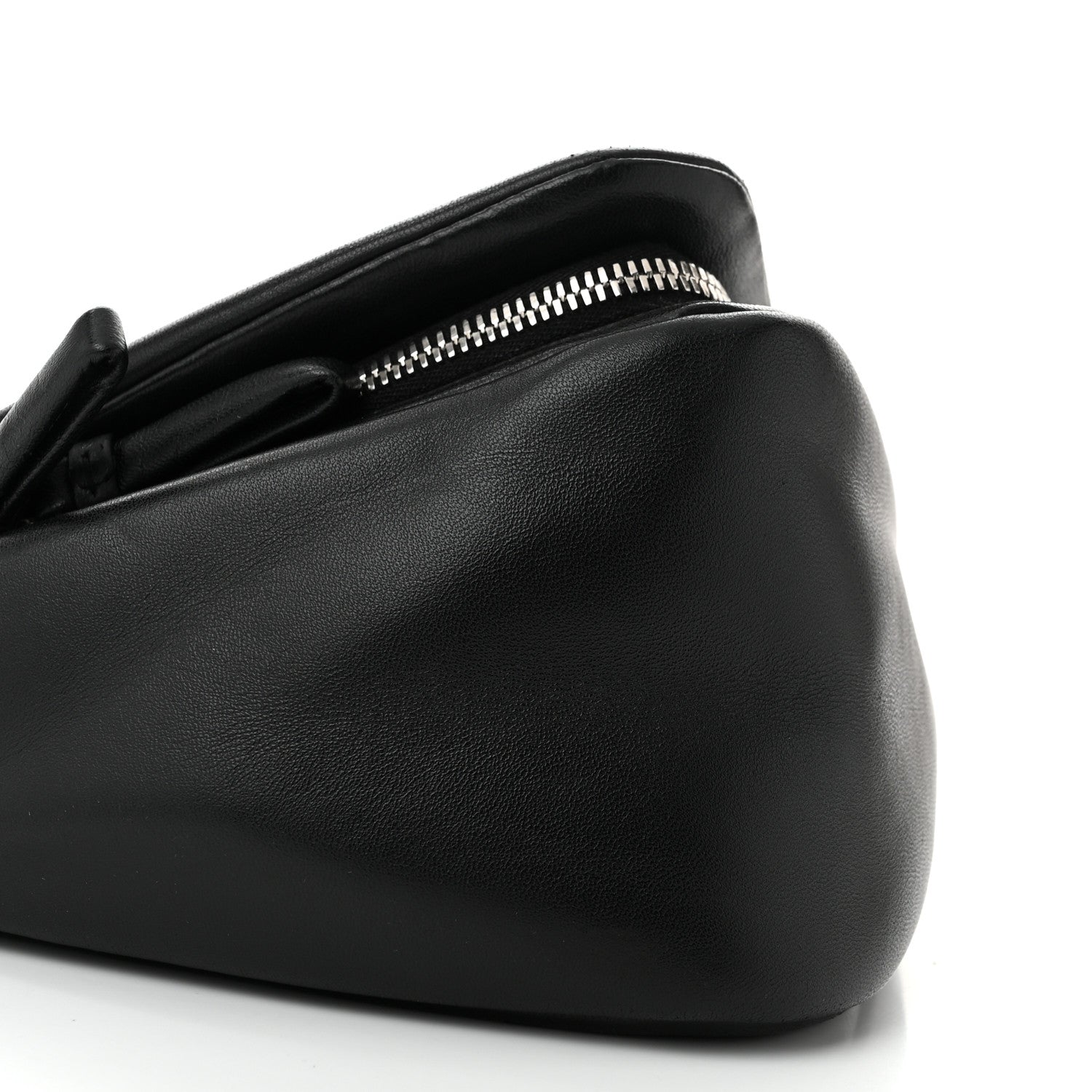 Prada Nappa Padded Signaux Triangle Crossbody Black 9 of 10