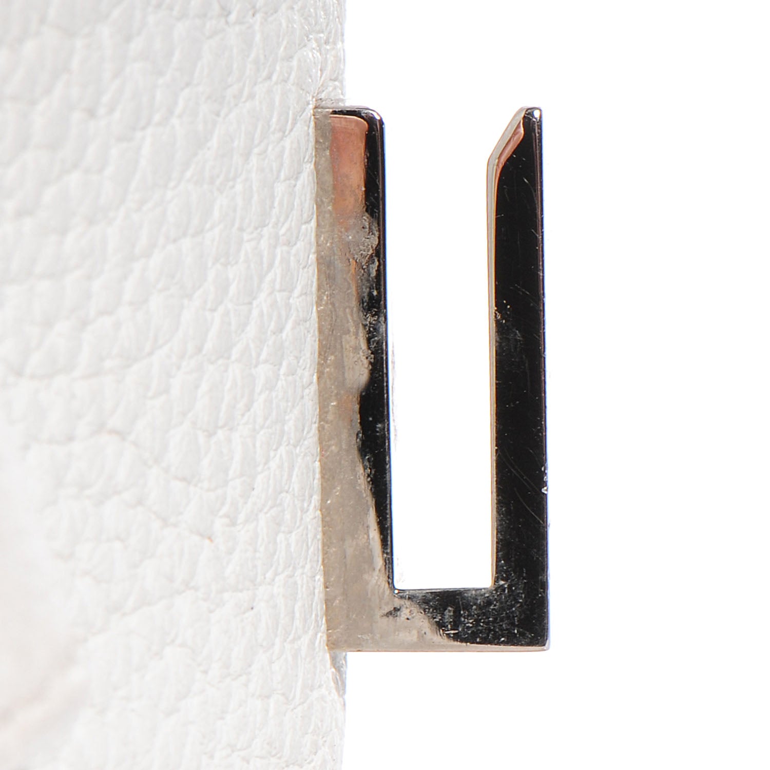 Hermes Taurillon Clemence Lizard Club Birkin 35 Blanc Gris Perle Sanguine 17 of 23