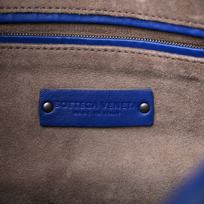 Bottega Veneta Nappa Intrecciato Large Veneta Hobo Cobalt Blue 5 of 8