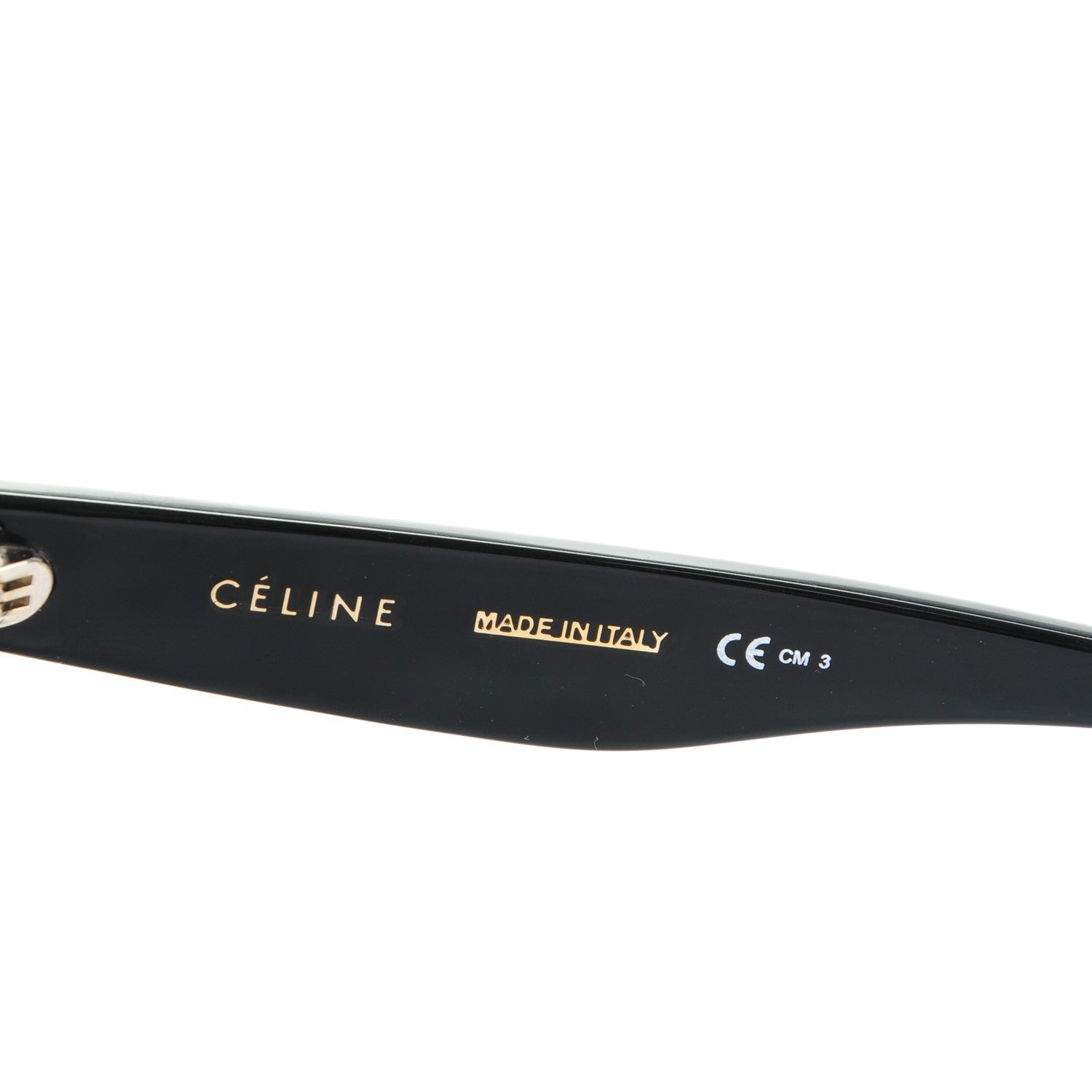 Celine Acetate Marta Sunglasses CL 41099/F/S Black 5 of 5