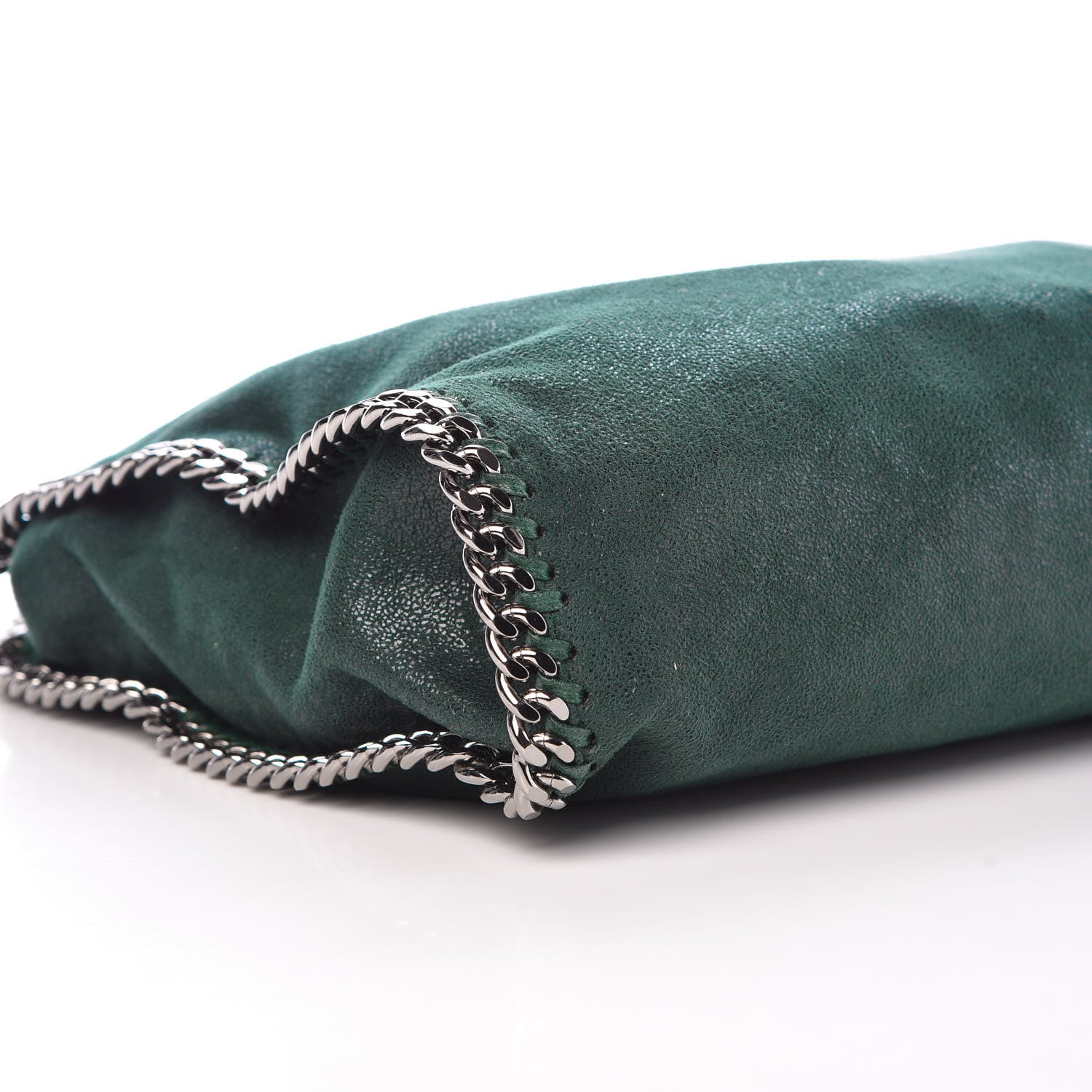Stella McCartney Shaggy Deer Small Falabella Tote Petroleum 5 of 8