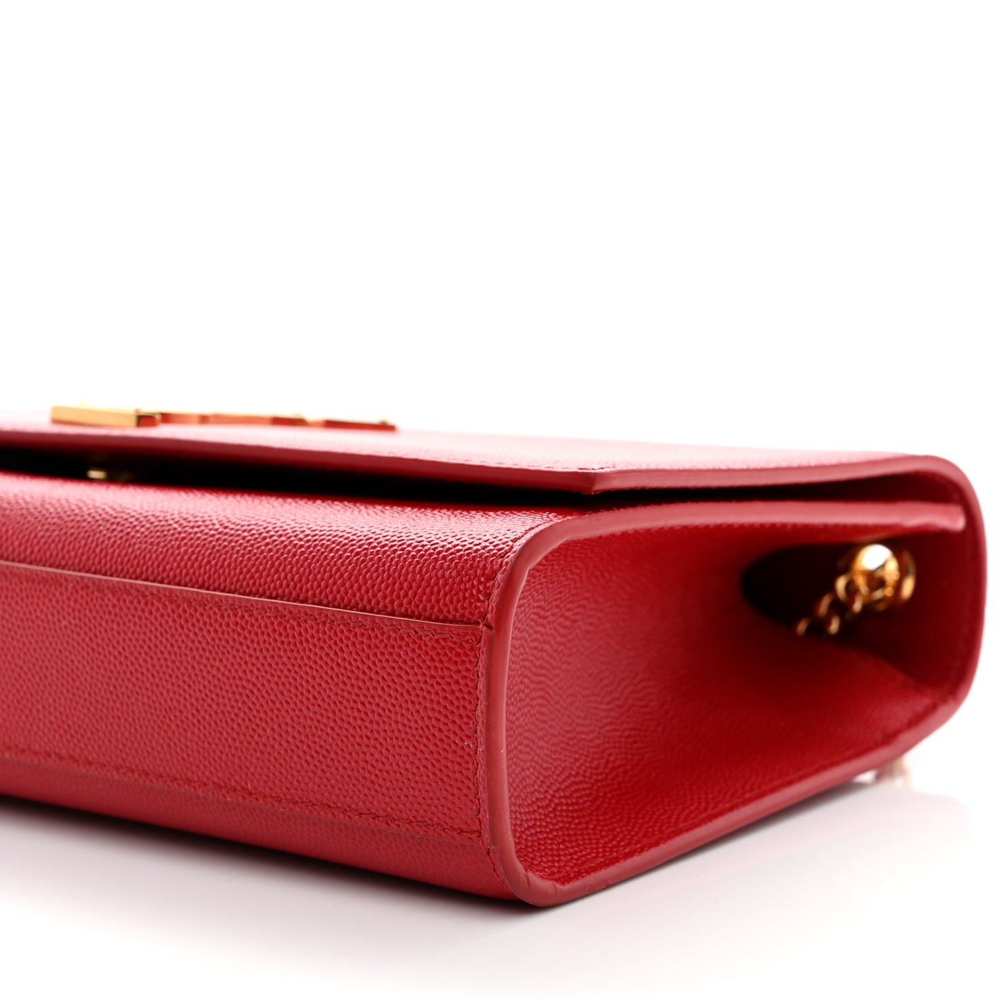 Grain De Poudre Medium Monogram Kate Satchel Red