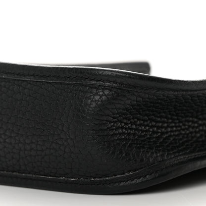 Hermes Taurillon Clemence Evelyne TPM Black 10 of 12