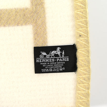 Hermes Wool Cashmere Avalon Blanket Sable 3 of 3