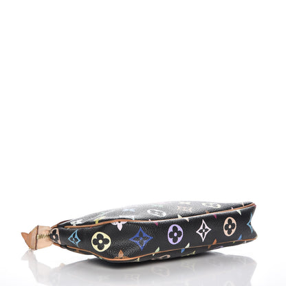 Louis Vuitton Monogram Multicolor Pochette Accessories Black 4 of 8