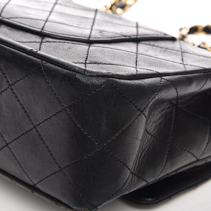 Chanel Lambskin Quilted Medium Double Flap Black 21 of 21
