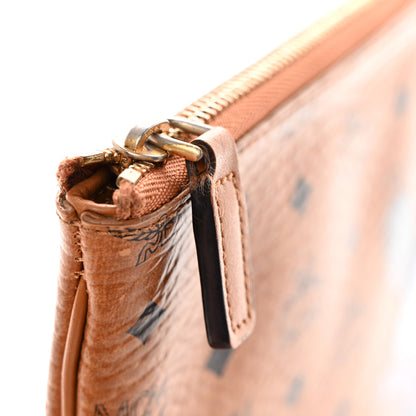 MCM Visetos Rabbit Pouch Cognac 8 of 8
