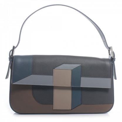 Fendi Vitello 3D Color Block Baguette 1 of 10