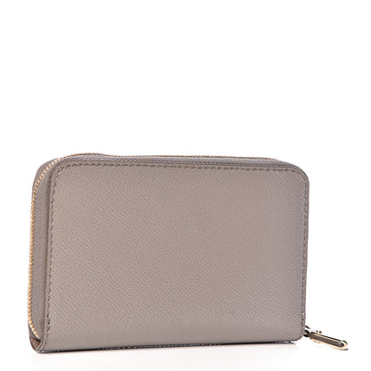 Burberry Patent London Medium Marston Zip Around Wallet Pale Grey 3 of 6