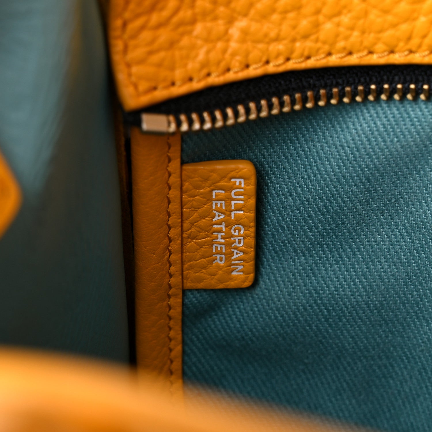 Marc Jacobs Grained Calfskin Small The Tote Bag Artisan Gold 7 of 22