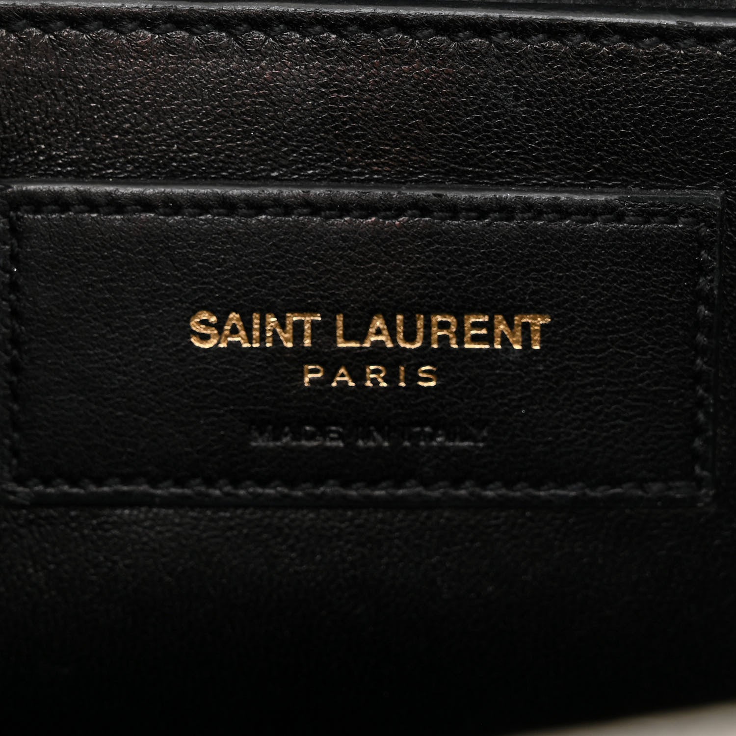 Saint Laurent Metallic Calfskin Medium Classic Monogram Kate Satchel Pale Gold 6 of 13