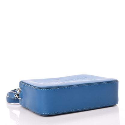 MCM Calfskin Repro Crossbody Bag Blue 4 of 10