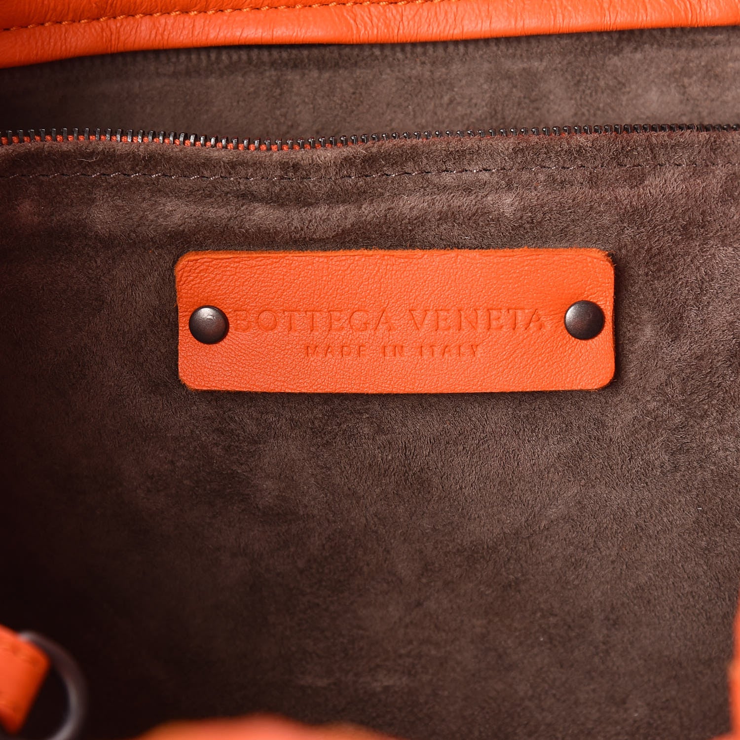 Bottega Veneta Nappa Intrecciato Medium Seamless Tote Tangerine 6 of 9