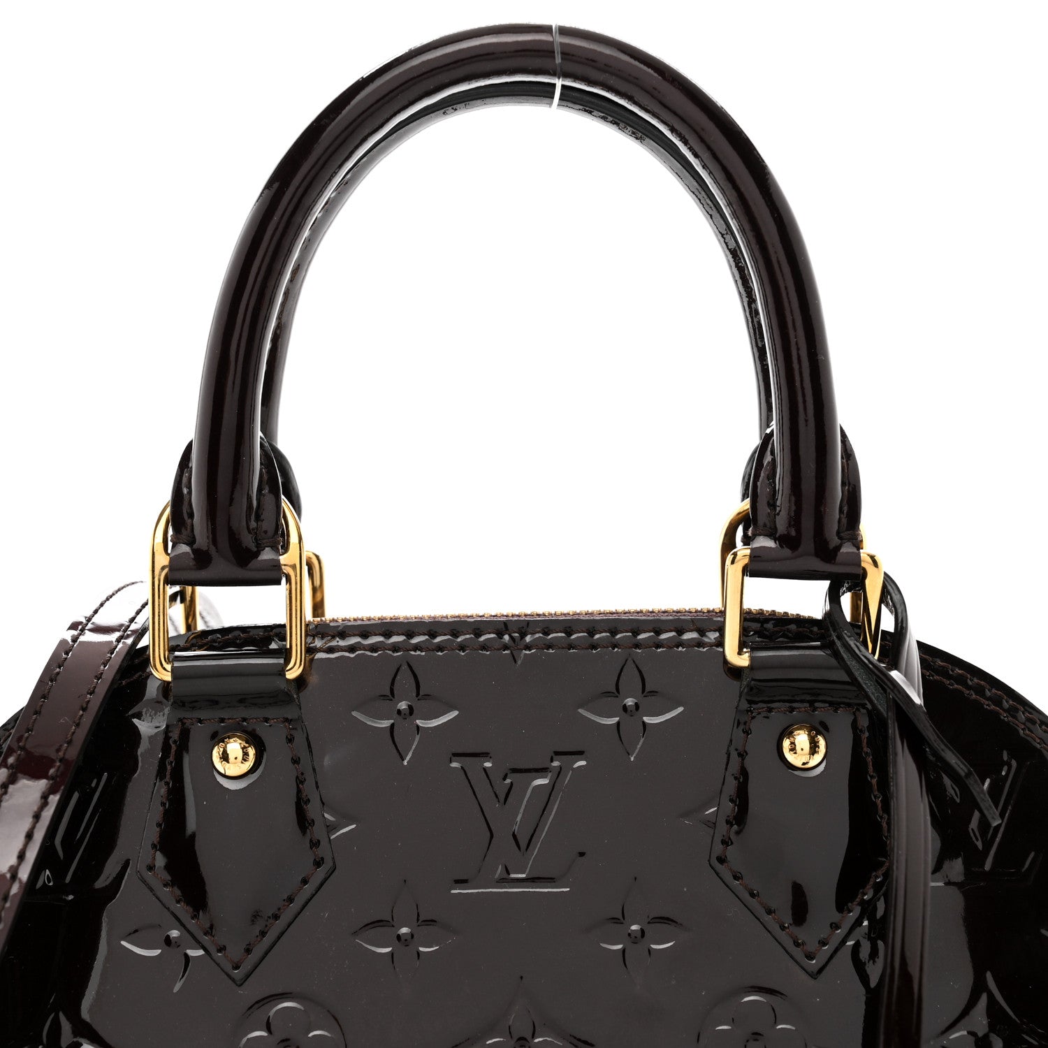 Louis Vuitton LOUIS VUITTON Vernis Alma BB Amarante 5 of 9
