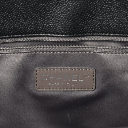Chanel Caviar Quilted XXL Grand Shopping Tote GST Black 5 of 10