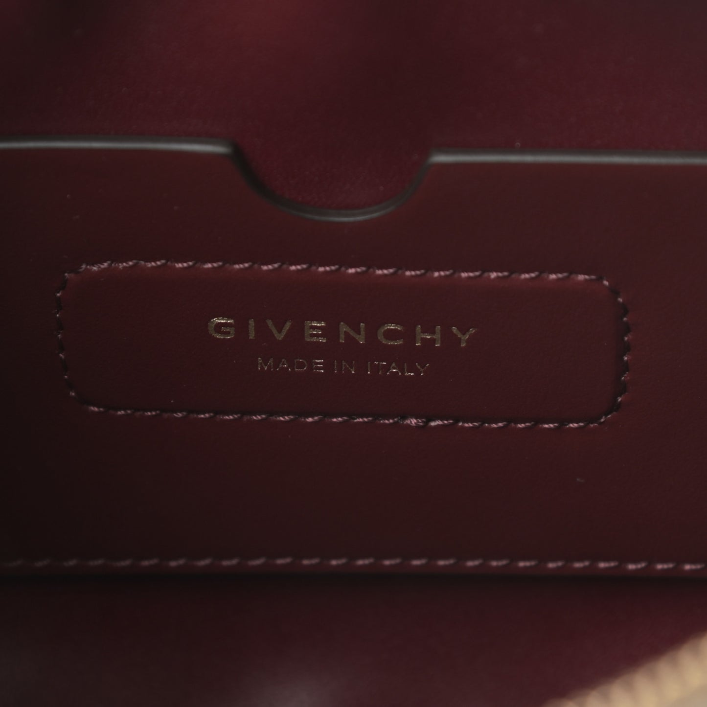 Canvas Logo Bond Camera Bag Aubergine