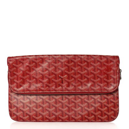 Goyard Goyardine Sainte Marie Soft Clutch Red 1 of 6