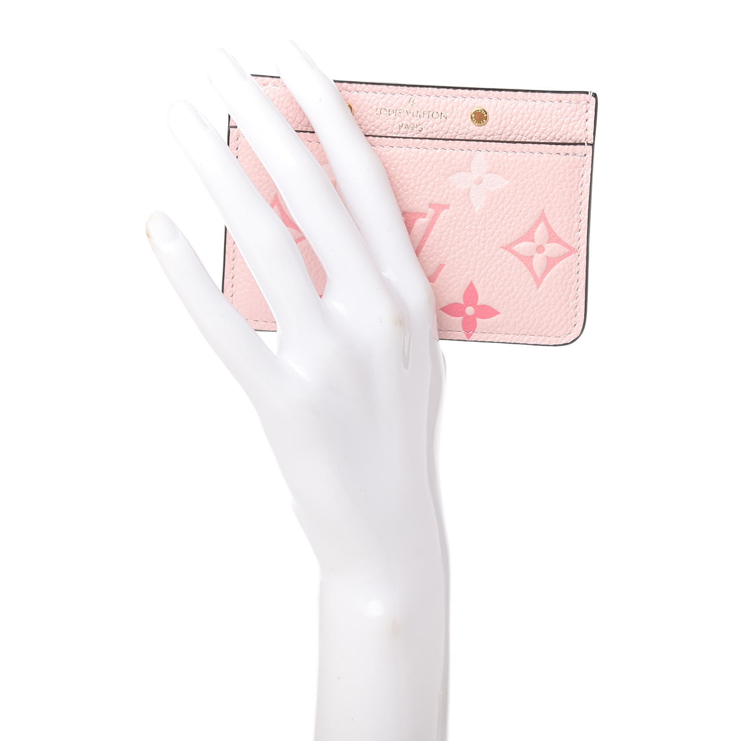 Louis Vuitton Empreinte Monogram Giant By The Pool Card Holder Bouton De Rose 2 of 7