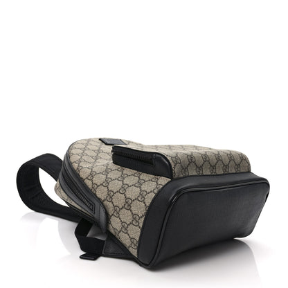 Gucci GG Supreme Monogram Small Eden Day Backpack Black 4 of 9