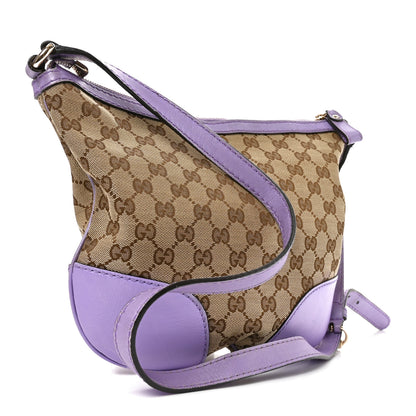 Gucci Monogram Small Lovely Heart Messenger Purple 3 of 10