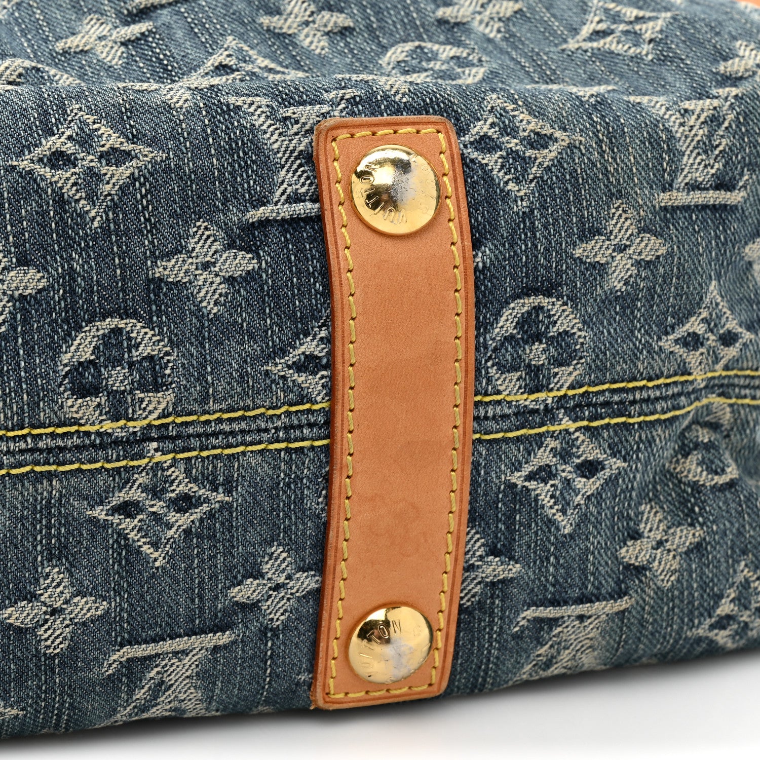 Louis Vuitton Denim Neo Cabby MM Blue 14 of 16