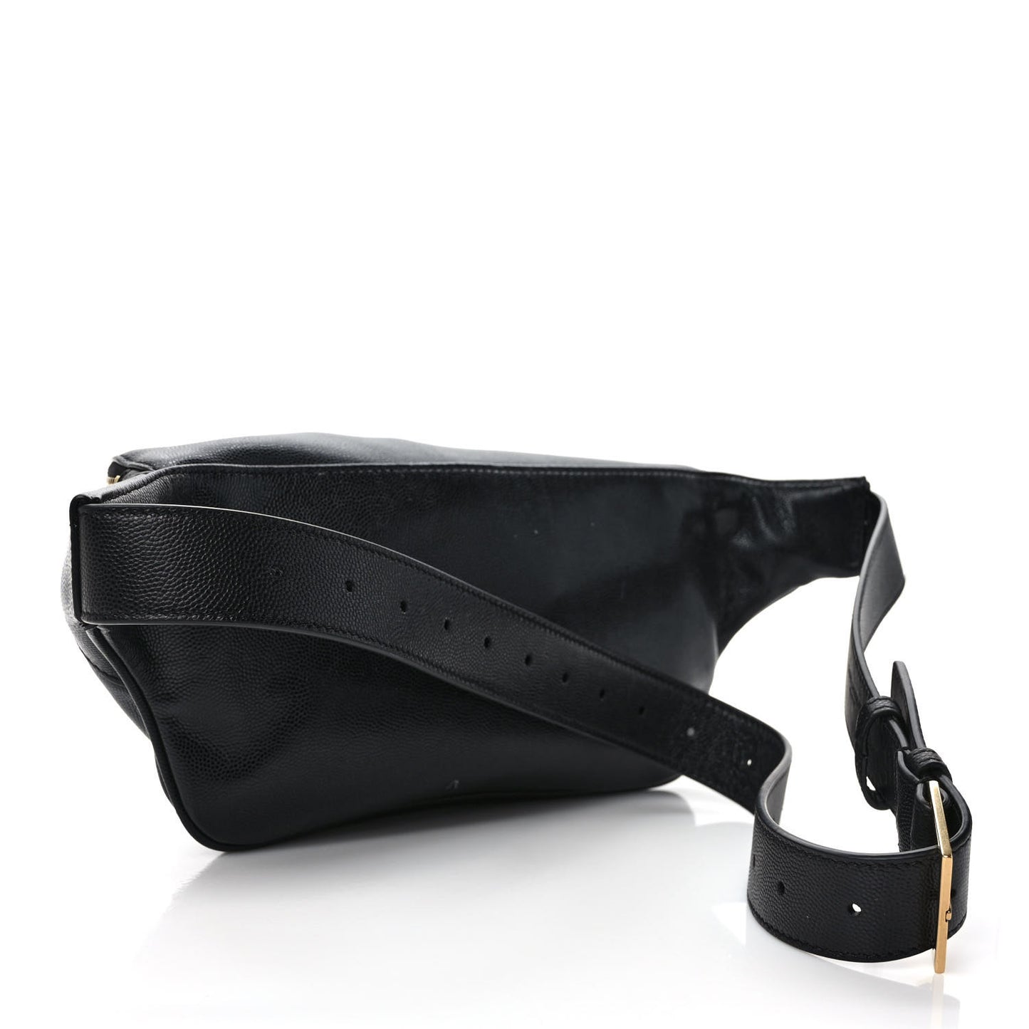 Grain De Poudre Monogram Belt Bag Black