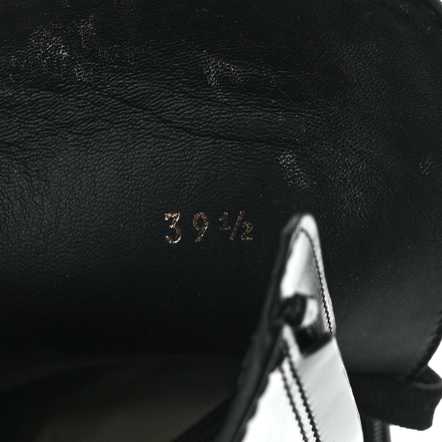 Fendi Vitello Abrasivato Fendigraphy 50mm Biker Boots 39.5 Black 9 of 12