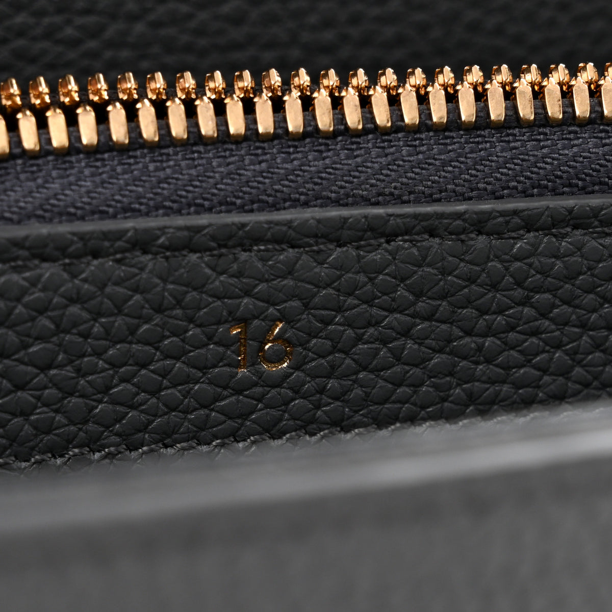 Celine Grained Calfskin Classique 16 Top Handle Bag Cloud 12 of 21