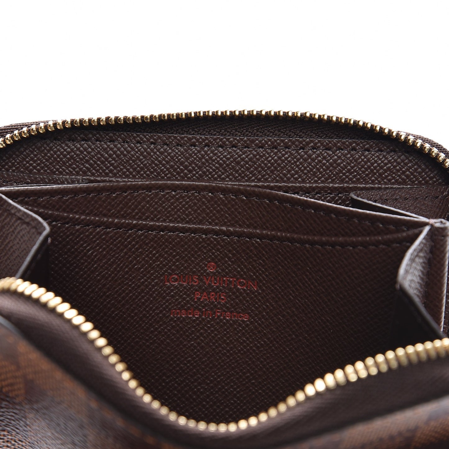 Damier Ebene Zippy Coin Purse