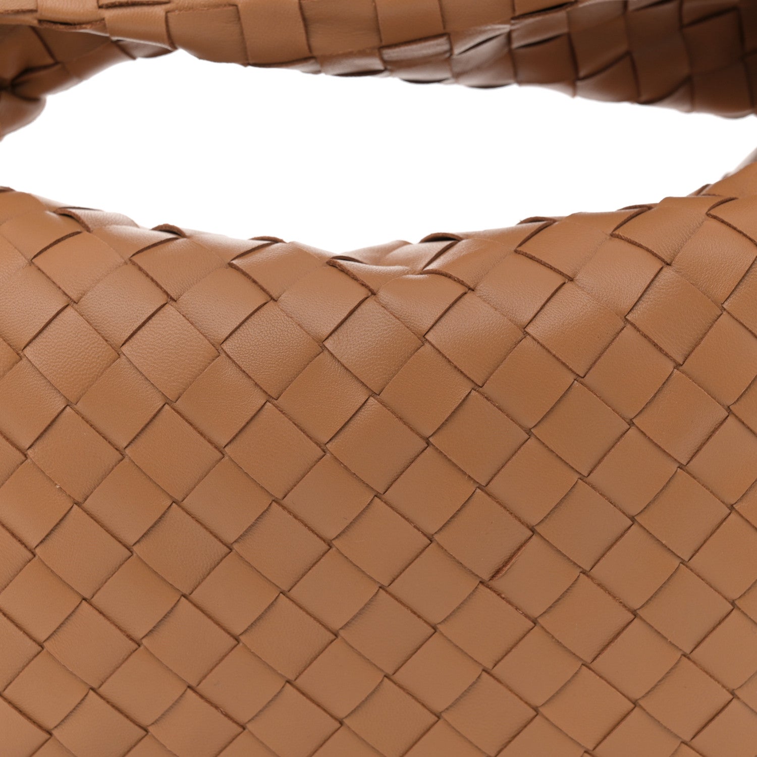 Bottega Veneta Nappa Intrecciato Teen Jodie Hobo Caramel 8 of 10