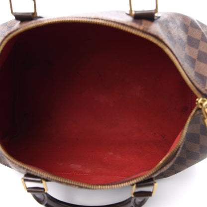 Louis Vuitton Damier Ebene Speedy 35 5 of 12