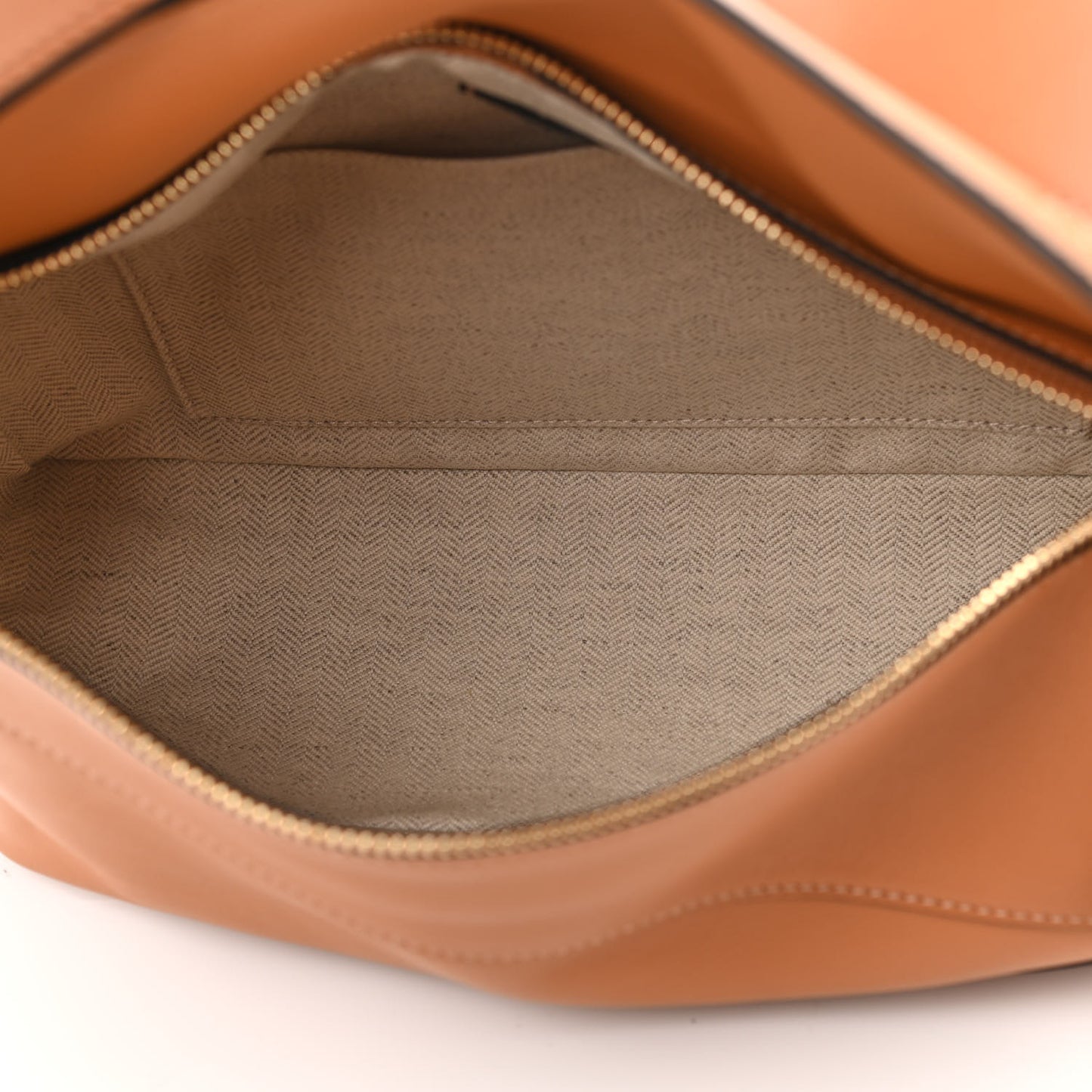 Calfskin Puzzle Hobo Warm Dessert