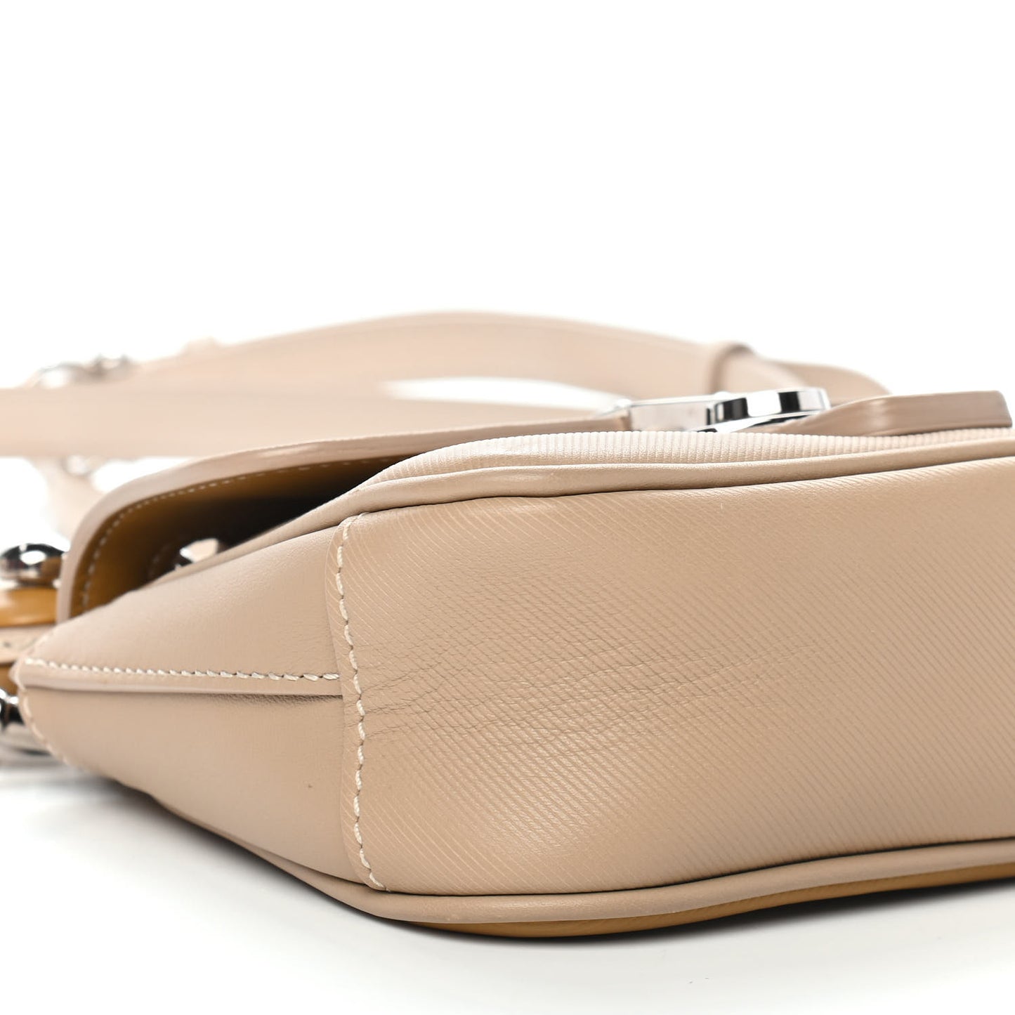 Trench Calfskin Mini DK88 Top Handle Bag Honey Ochre Yellow