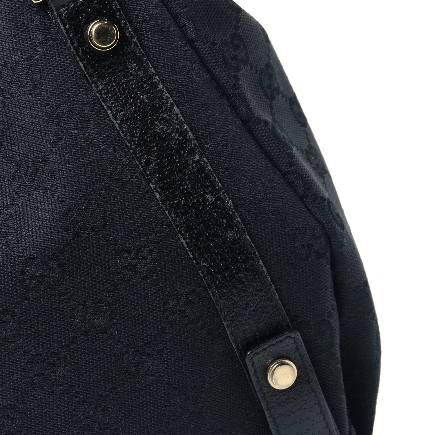 Gucci Monogram Medium Abbey Shoulder Bag Black 7 of 8